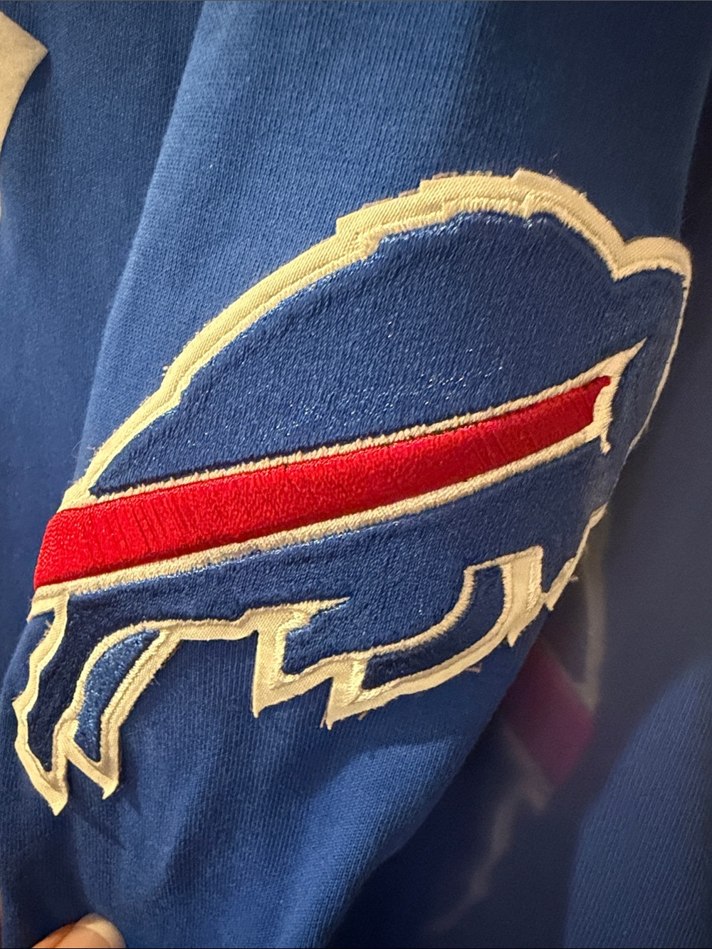 Buffalo bills josh Allen 17' Men's embroidered Hoodie - Picture 4 of 6